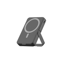 Batterie externe portable ultra-mince Peitian 15W magnétique sans fil + charge rapide PD 20W 10000mAh en métal + ABS