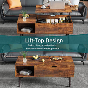 Cross-border modern minimalist living room coffee <b>table</b>, height adjustable, simple tea <b>table</b>, high-value, versatile home decor - Product Image 2