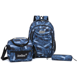 Mochila Escolar con Diseño de Monstruo Adorable y Logotipo Personalizado 2025, Material Oxford Moderno, Juego de 3 Piezas para Niños de Jardín de Infancia, Gran Venta - Product Image 3