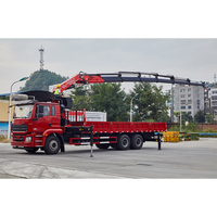 Grues montées sur camion 14 tonnes Palfinger Knuckle Boom Crane Spk42502c Spk42502 avec jambe arrière et télécommande à vendre