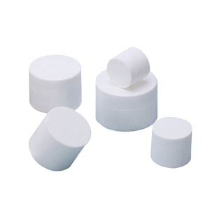 2025 New Arrival Cosmetic Empty <b>Plastic</b> Packaging Pink <b>Jar</b> With Lid Sample Distribution Box for Skin Care Cream - Product Image 1