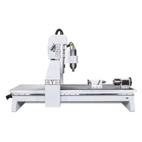 Mini routeur CNC en bois 3D 4 axes 6012 6090 petite machine de table pour les travailleurs à domicile facile à utiliser avec le système de contrôle DSP