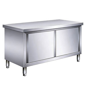 Venta Directa de Fábrica en Shandong, Gabinete con Puerta Corredera de Acero Inoxidable 201, Sin Esquinas Muertas, Fácil de Limpiar y Mantener - Product Image 1