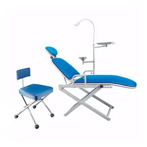 Denspay plegable dental portátil sillas unidad alemán calidad con silla de dentista unidad