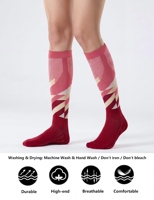 Chaussettes de compression sportives pour réduire l'enflure, chaussettes de sport d'extérieur, chaussettes de compression pour la récupération et la performance