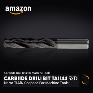 Foret en carbure TA1044 5xD Nano TiAlN revêtu pour machines-outils - Product Image 3