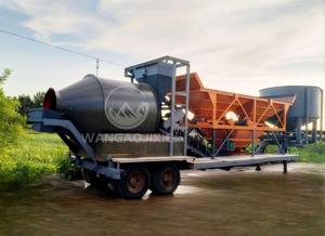 <span class=keywords><strong>Centrale</strong></span> à béton pré-mélangée commerciale portable, modèle automatique de petite taille, vente directe d'usine à des <span class=keywords><strong>prix</strong></span> avantageux - Product Image 4