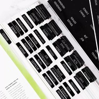 75 étiquettes d'indexation pour la Bible, Nouveau et Ancien Testament, autocollantes, imperméables, laminées mat
