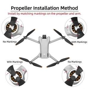 Hélices de drone à dégagement rapide 4726FM, pièces de rechange pour <span class=keywords><strong>Mini</strong></span> 4K / <span class=keywords><strong>2</strong></span> / <span class=keywords><strong>2</strong></span> SE / SE, lot d'hélices - Product Image 3