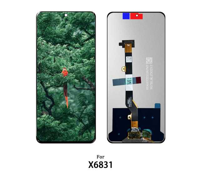 XJE Factory Mobile Phone Lcd 6.77'' Touch Screen for INFINIX X6831 INCELL Lcd Screen Touch Digitizer Assembly Replacement Parts