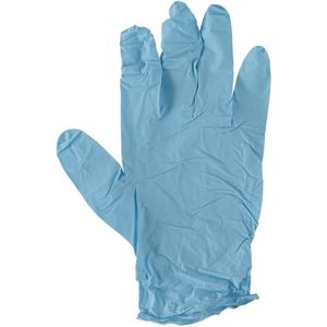 Guantes de Examen de Nitrilo Azules Pequeños Boardwalk, Sin Polvo, 5 Mil de Grosor, 9.5 Pulgadas de Largo, 100/Caja, Guantes de Seguridad Desechables - Product Image 5