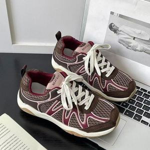 Zapatillas Deportivas Transpirables con Suela Gruesa, Estilo Retro y Dad Shoes, Calzado Deportivo Cómodo para Otoño - Product Image 5