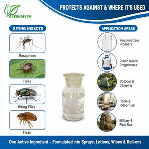 GREENRIVER DEET de Alta Pureza 99% TC (Dietiltoluamida) CAS 134-62-3 Repelente de Mosquitos e <span class=keywords><strong>Insecticida</strong></span> <span class=keywords><strong>para</strong></span> Protección Personal - Product Image 4