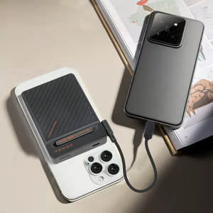 Banque d'alimentation ultra-mince <span class=keywords><strong>Chargeur</strong></span> magnétique rapide 10000mah Banque d'alimentation magnétique semi-solide avec câble Type C vers Type C - Product Image 1