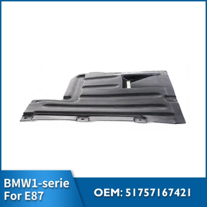 Nouveau pour Série 1 <span class=keywords><strong>E87</strong></span> : Pare-chocs noir en plastique+ABS à fixation par boulons avec découpes pour capteurs d'aide au stationnement, compatible avec les modèles 2004-2007, ajustement universel. - Product Image 4