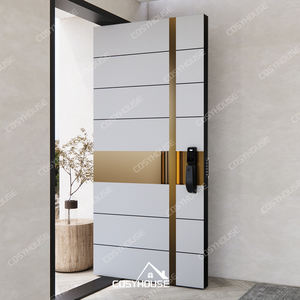Portes <span class=keywords><strong>de</strong></span> style européen pour maisons porte d'entrée principale porte <span class=keywords><strong>de</strong></span> sécurité en acier pour la maison portes d'entrée en fonte pour appartement - Product Image 3