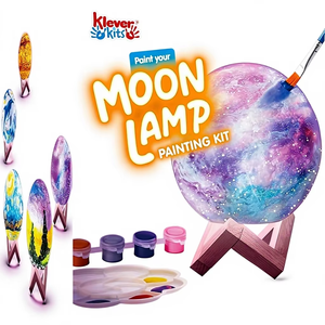 Set Creativo Fai-da-Te per Disegnare una Lampada Luna 3D, Giocattolo Educativo per Bambini con Lampada Galassia in Plastica - Product Image 2