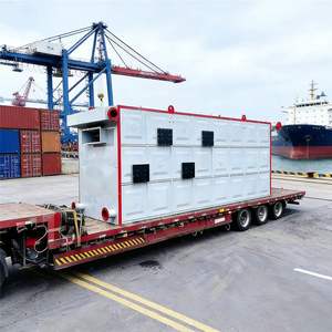 Chaudière industrielle à tube de flamme à huile thermique série YLW - Brûleur horizontal multi-combustibles pour charbon/paille/pellets de biomasse - Product Image 3