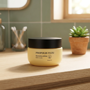 Crema Reparadora de Propóleo y Yuzu NAEXY 50g, Crema Blanqueadora e Hidratante para Mujeres, Todo Tipo de Piel, Piel Radiante como la Miel Ligera - Product Image 3