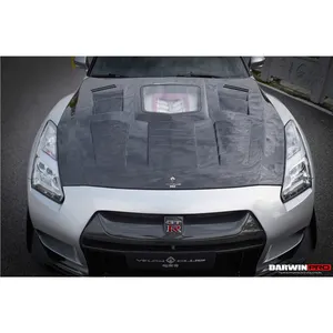 适用于GTR R35的高性能碳纤维透明头罩