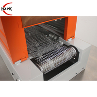 HZPK BS-260 Petite machine automatique d'étiquetage et d'emballage de bouteilles en plastique avec tunnel de film thermorétractable en PVC