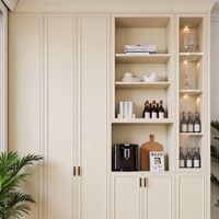Meuble à vin extensible moderne en chêne massif YSYG JG491, design modulaire écologique, installation facile, capacité 20-29 bouteilles – Vente chaude