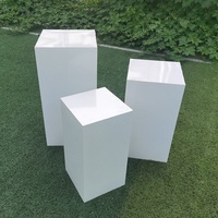 Accessoires de mariage, support de gâteau en fer blanc, socle pour table de présentation, décoration de scène pour événements et fêtes
