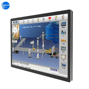 27 32 43 Inch 1920x1080 Android System Wall Mounted Lcd Display Waterproof Industrial Capacitive Touch Screen Monitor