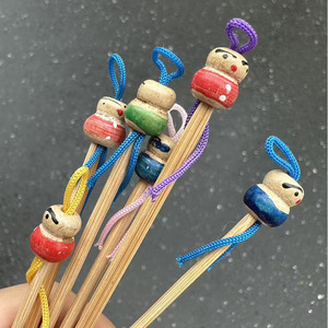 July 7th Bamboo <b>Ear</b> <b>Pick</b> Doll Shape 10 Pcs Pack For <b>Ear</b> Cleaning Travel Use - Product Image 2