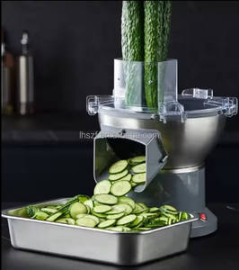 Affettatrice per Verdure in Acciaio Inox con Spessore di Taglio Regolabile, Dimensioni di Taglio Personalizzabili, Approvata CE per Cucina - Product Image 4