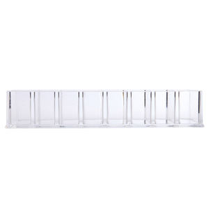 Organizador de Cosméticos Wanmei, Caja de Almacenamiento con 8 Compartimentos, Organizador de Escritorio de Plástico Transparente para Maquillaje, Lápices Labiales y Productos para el Cuidado de la Piel - Product Image 4