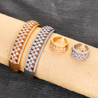 Bracelet en Zircon de Haute Qualité avec Gouttes d'Eau, Accessoires à la Mode pour Femmes, Cadeau Idéal pour Rendez-vous Galants, Banquets et Anniversaires