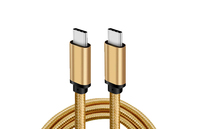 Cable de Carga USB-C a Tipo-C Thunderbolt 4/USB4 de 0.5m-2m, 240W, 40Gbps, Cobre Puro, para Computadora