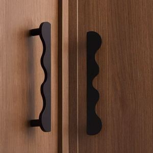 Manijas Personalizadas de Latón Macizo Estilo Europeo para Puertas de Refrigerador, Gabinetes de Vino, Armarios y Cocina - Product Image 6