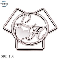 Fabricante de hardware de traje de baño con forma de concha sostenible, ropa de playa ajustable, sujetador de hebilla dorada de Metal, hebillas de cierre de Metal