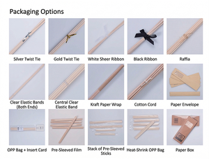 Recarga de repuesto Palos difusores de caña Palos de madera de ratán natural de 10 pulgadas Palos difusores de aroma de aceite esencial - Product Image 5