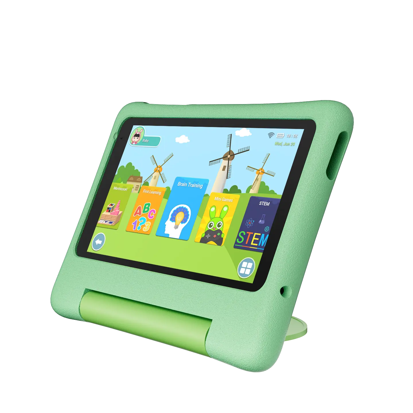 Wholesale 7 Inch Android Educational Tablet Cheap Learn Tablet PC for for Kids/Children
