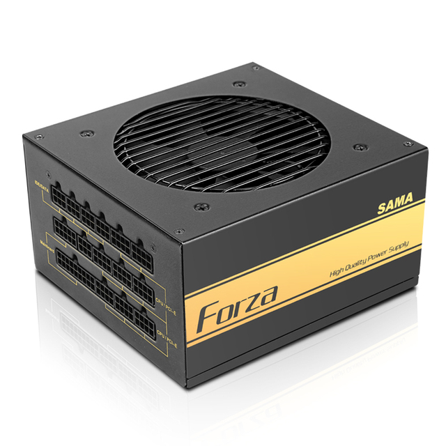 SAMA 80plus Gold 750w Psu Full Modular Dual 12V Atx Power Supply Cheap Economic Pc Power Supply