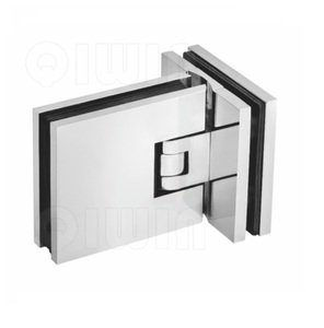 Support mural réglable en <span class=keywords><strong>angle</strong></span> personnalisé, charnière de <span class=keywords><strong>douche</strong></span> en laiton à 90 degrés, pince de porte en verre style hôtel - Product Image 3