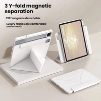 Nouvelle coque de protection 2 en 1, magnétique et résistante, pour iPad A16, coque transparente pour iPad 10e génération 10,9 pouces 2022