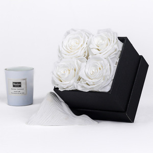 Regalo al por Mayor para el Día <span class=keywords><strong>de</strong></span> San Valentín 2026, Rosa Eterna Real en Caja para Mujeres, Propuesta <span class=keywords><strong>de</strong></span> Matrimonio, Navidad, Año Nuevo, Confesión <span class=keywords><strong>de</strong></span> Amor - Product Image 2