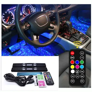 Décoration d'intérieur de voiture Auto Usb Car Roof Star Decoration Light Led Atmosphere Light For Led Car