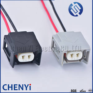 2-Pins Auto Brandstofinjector Connector Hogedruk Oliepomp Plug 7287-1495-30 90980-12747 Voor Fit Accord Crv Xrv - Product Image 3