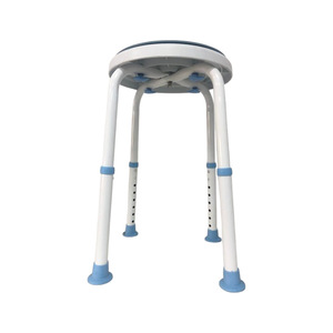 Concord Rotating Shower <b>Stool</b> <b>Height</b> <b>Adjustable</b> Light Blue Bathtub Seat - Product Image 2