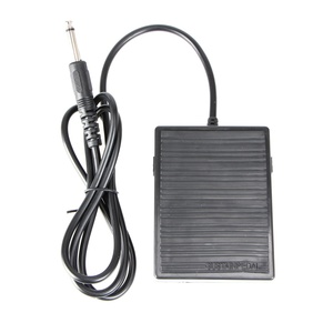 Pédale de sustain HEBIKUO TB200 universelle pour clavier, <span class=keywords><strong>synthétiseur</strong></span> et <span class=keywords><strong>piano</strong></span> avec interrupteur de polarité et caoutchouc antidérapant B - Product Image 5