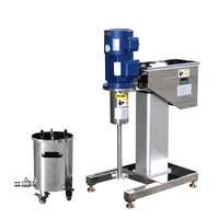Émulsifiant/Mélangeur/Homogénéisateur/Disperseur à Cisaillement Élevé Bunkin 1.5KW avec Lève-Palette Électrique, Capacité 5L-20L, Moteur Ximenzi Ti pour Usage Industriel