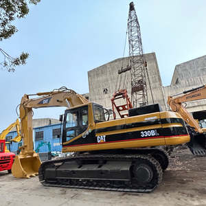 Excavatrice Caterpillar 330BL d'occasion haute performance pour moteur diesel, capacité de godet de 3 m³, 30 tonnes, avec moteur, boîte de vitesses et pompe. - Product Image 3