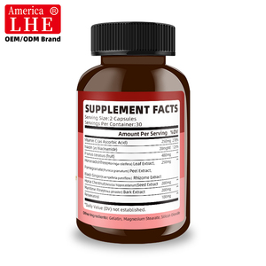 ผู้ผลิตอาหารเสริมไนตริกออกไซด์แบบขายส่ง พร้อมสารต้านอนุมูลอิสระเรสเวอราทรอลจากผลพลัม 60 แคปซูลไนตริกออกไซด์ - Product Image 5