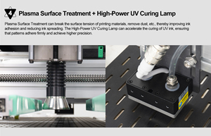 CC-X350U 맞춤형 UV 원패스 프린터, 플라스틱 백, 종이컵, 양철 병뚜껑용 무판 프린트 헤드(도시바 프린트 헤드) - Product Image 4