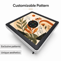 Table de Mahjong Pliante Portable Multifonctionnelle Moderne de Luxe Personnalisée avec Pieds en Métal Acier Inoxydable pour Divertissement